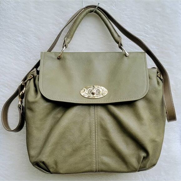 Claudia Firenze Olive/Pistachio Handbag - Picture 1 of 16